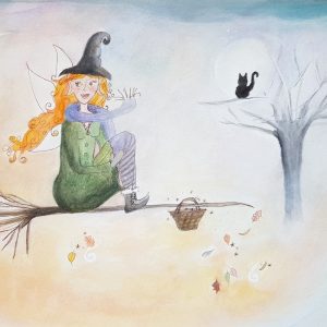 autumn faerie * print