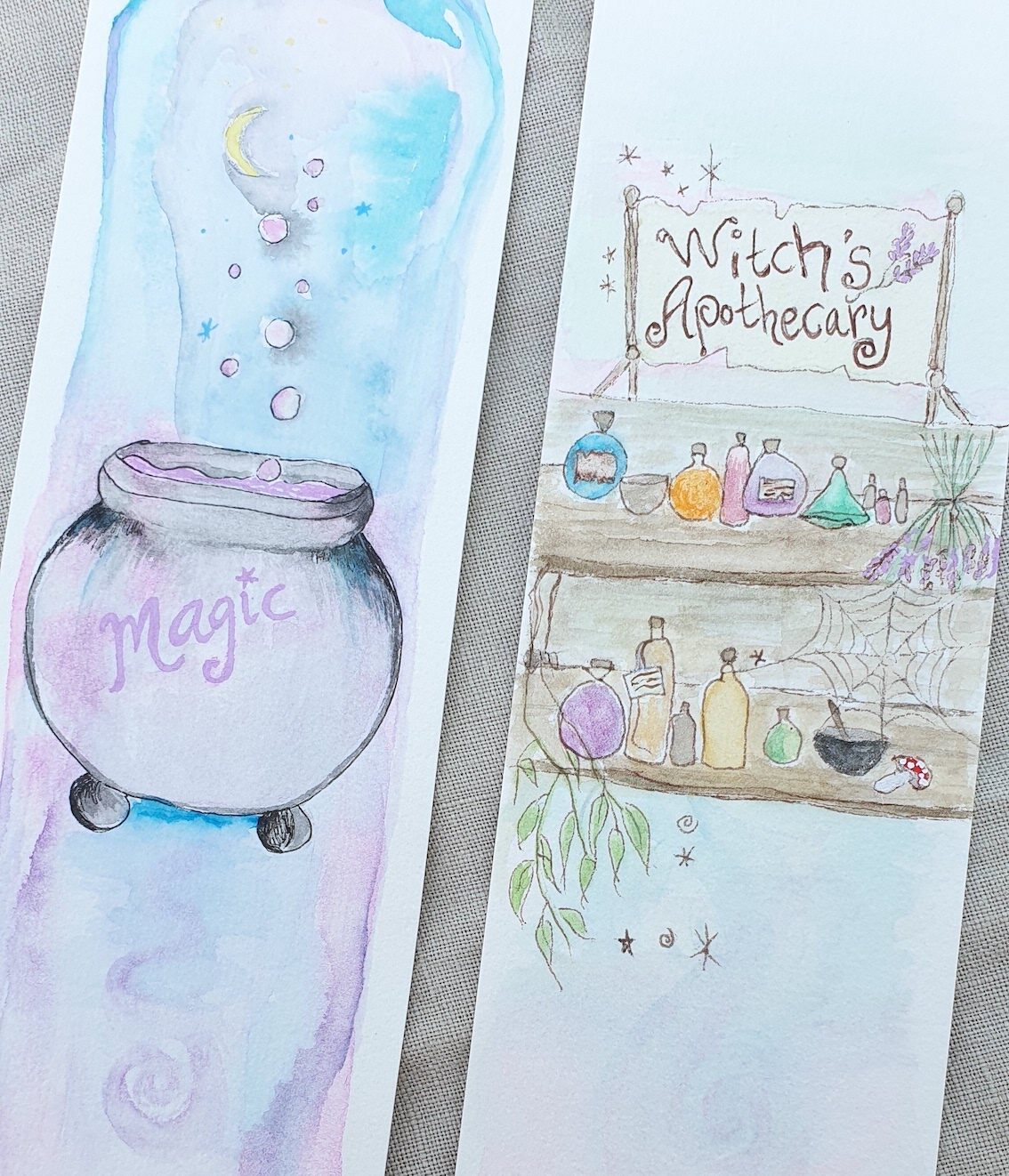 magic brew bookmarks